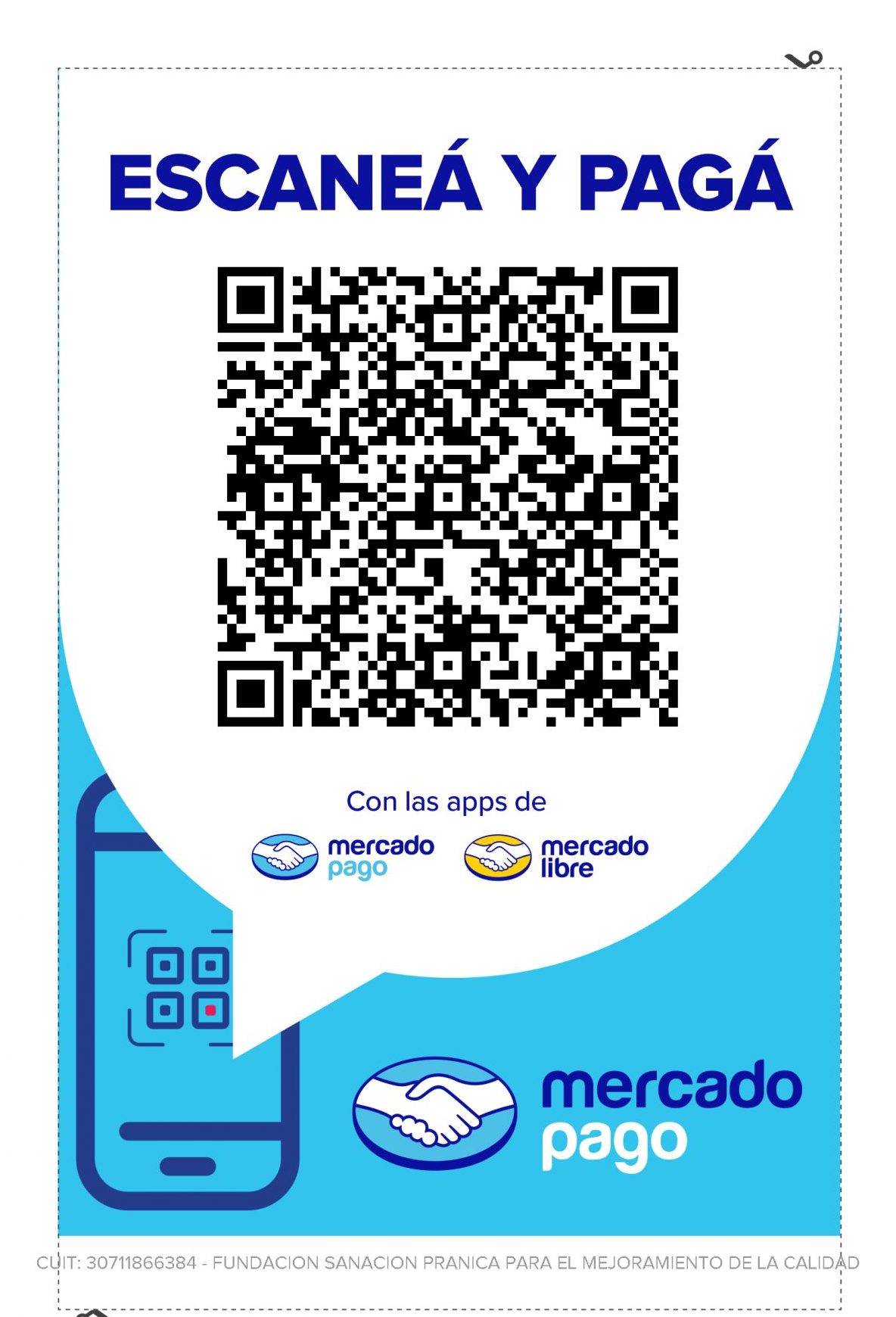 CODIGO QR PARA DONAR A TRAVES DE LA APP DE MERCADO PAGP